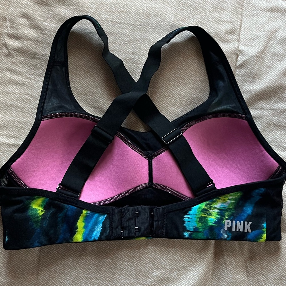 Colorful Abstract Sports Bra - Picture 2 of 2